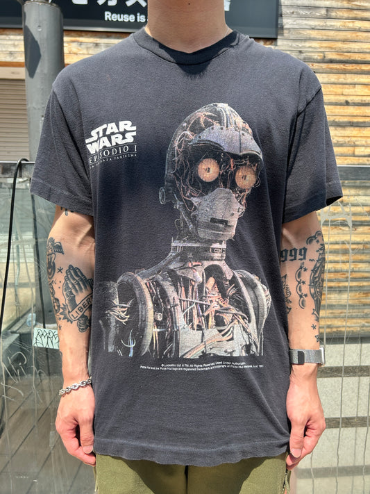90's「STAR WARS × Pizza Hut」USA製 ムービー Tシャツ