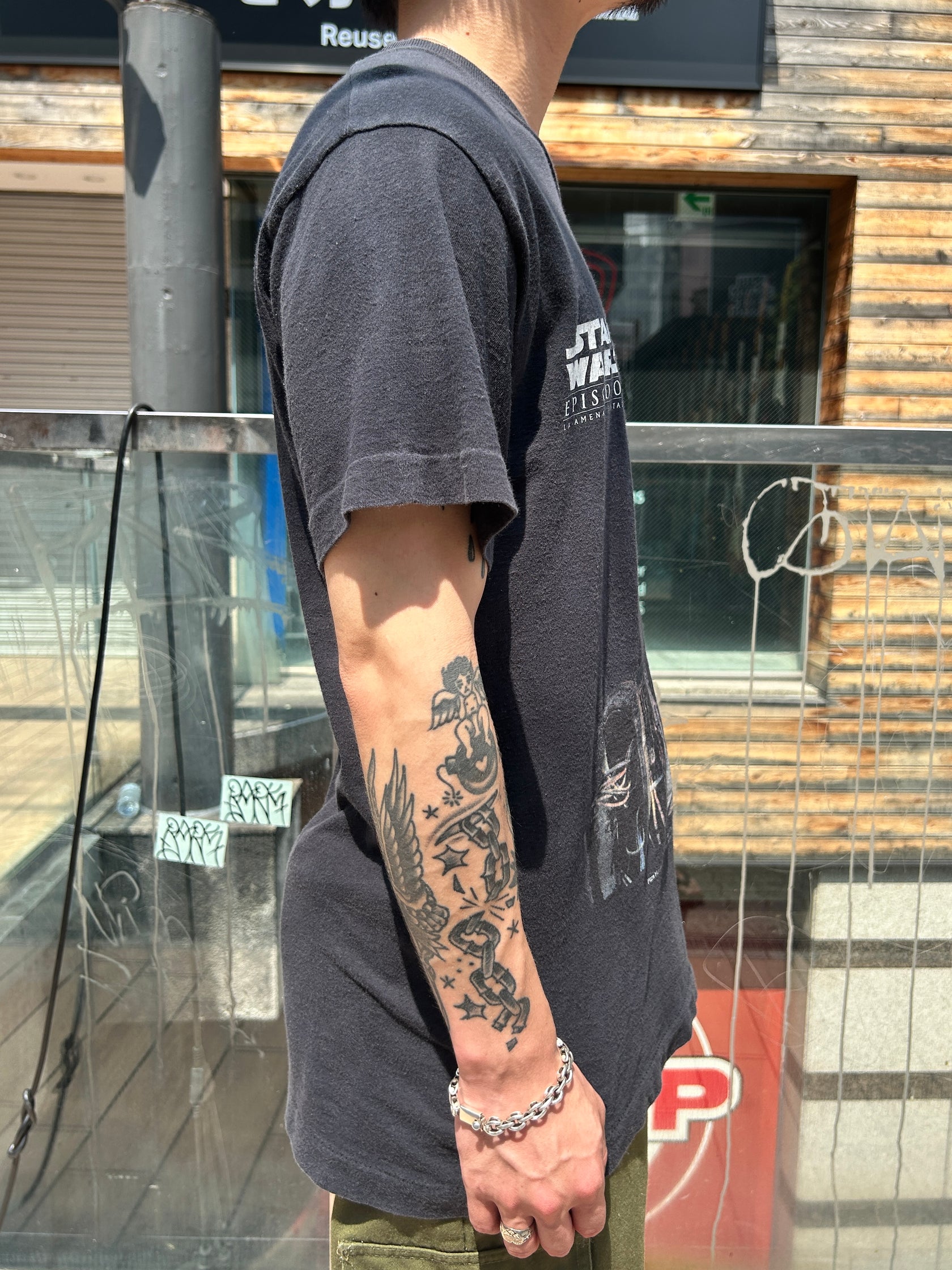 90's「STAR WARS × Pizza Hut」USA製 ムービー Tシャツ