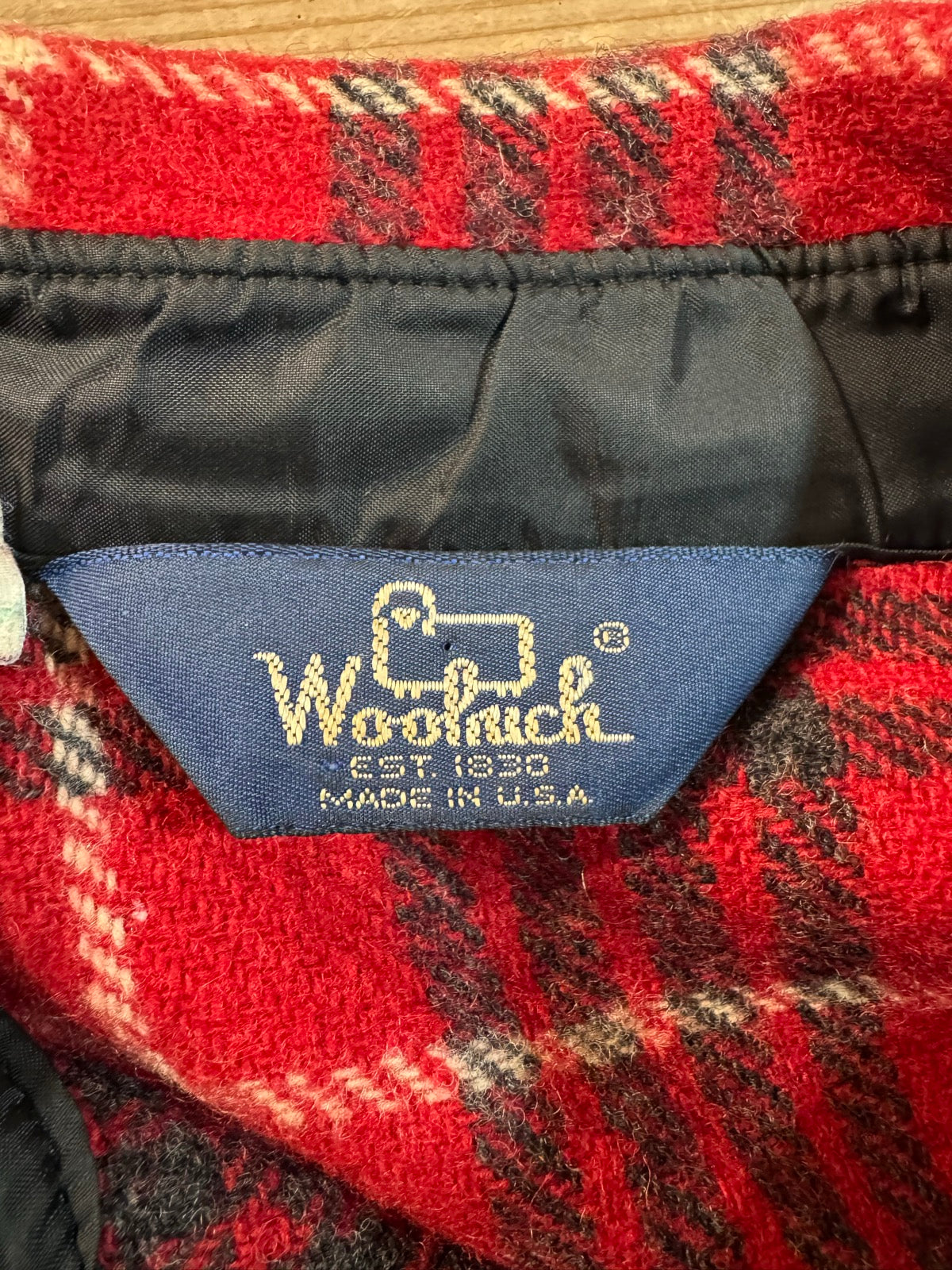80's WOOLRICH USA製 ネルシャツ
