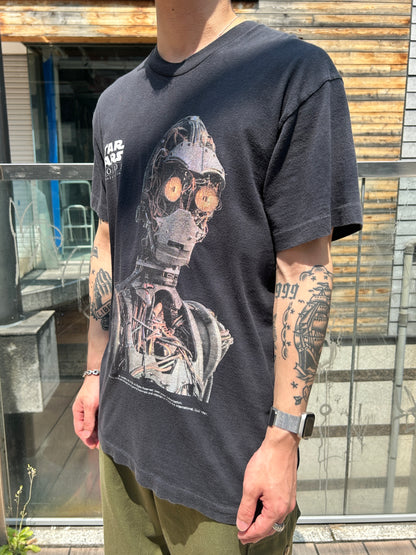 90's「STAR WARS × Pizza Hut」USA製 ムービー Tシャツ