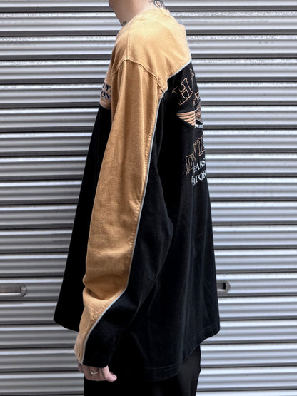 00's Harley Davidson 「110 YEARS OF GREAT」ハーレーTシャツ