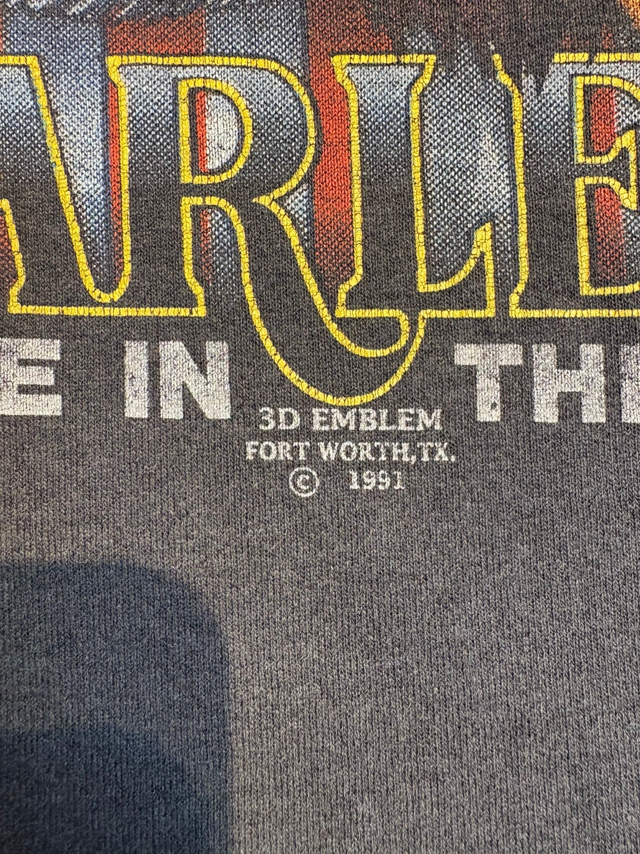 90's HARLEY-DAVIDSON「Eagle＆星条旗」USA製 ハーレーTシャツ
