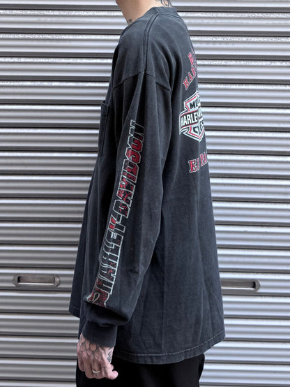 00's Harley Davidson 「BARNETT」ハーレーTシャツ