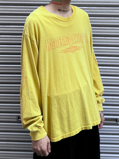 00's Harley Davidson 「HAMILTON」ハーレーTシャツ
