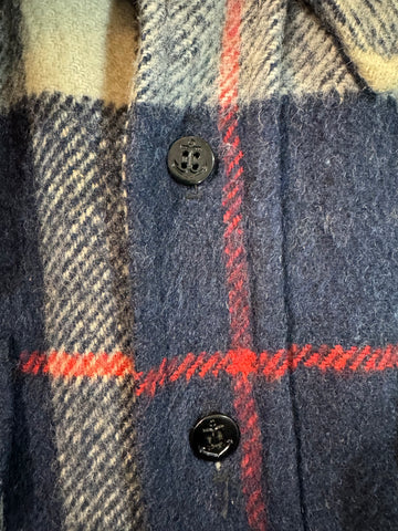 70's SEARS「PUT-ON SHOP」ネルシャツ