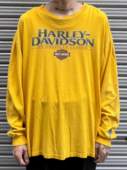 00's Harley Davidson「Bar&Shield」ハーレーTシャツ