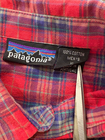 90's PATAGONIA「Organic Cotton Check Shirt」長袖シャツ