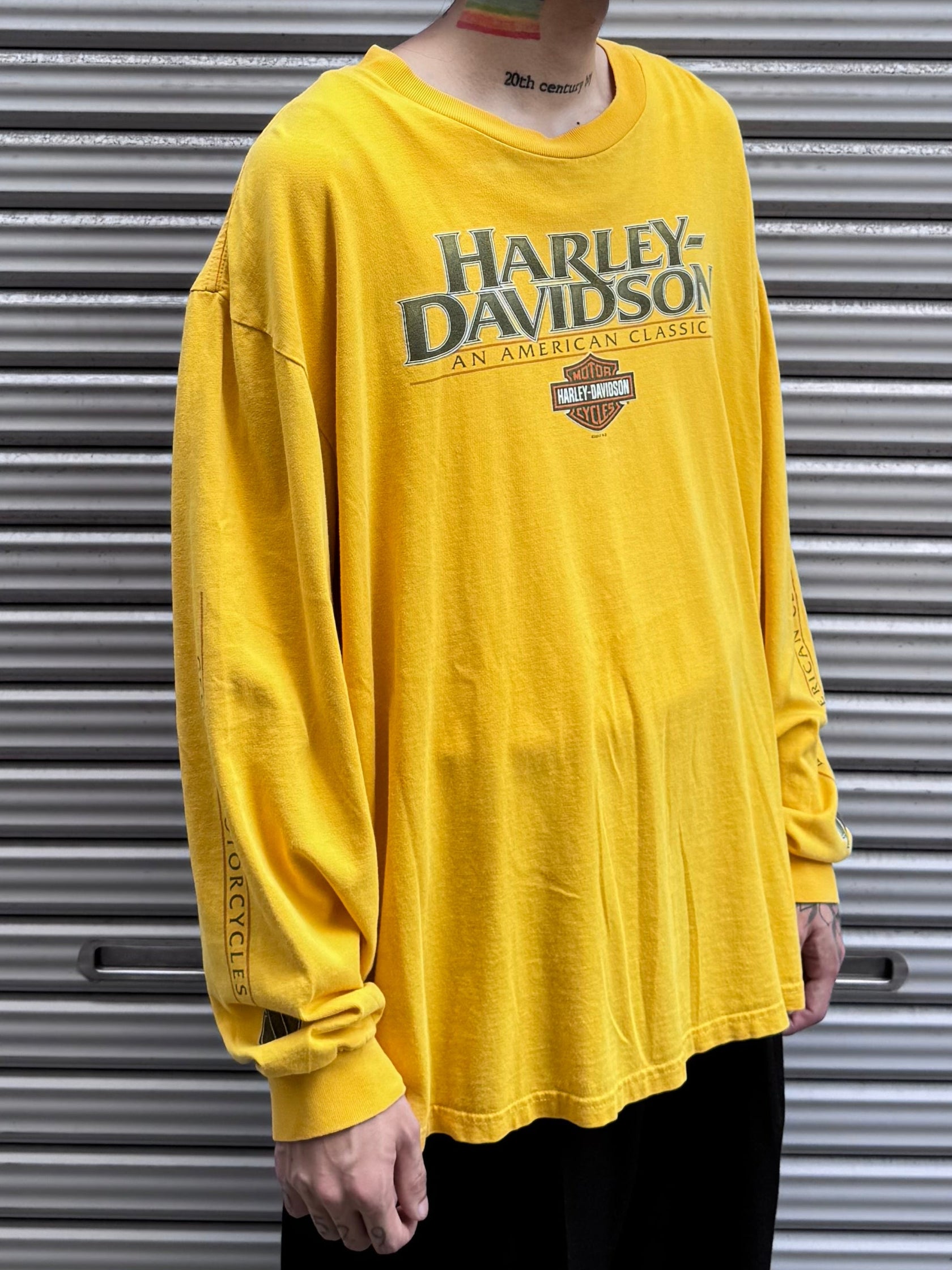 00's Harley Davidson「Bar&Shield」ハーレーTシャツ