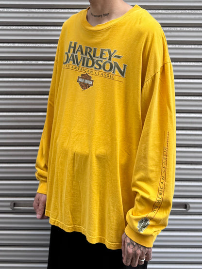 00's Harley Davidson「Bar&Shield」ハーレーTシャツ