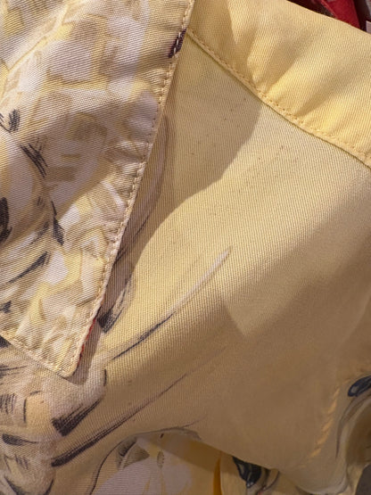 00’s PATAGONIA「Pataloha Yellow Marlin & Plumeria」アロハシャツ