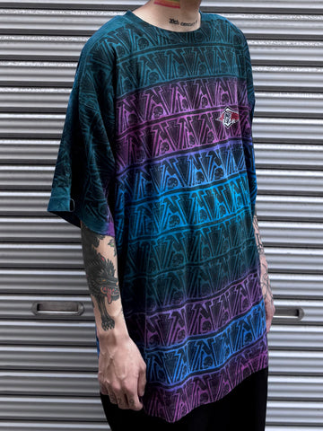 90's BEAR SURF BOARDS 「Scull」オーバープリントTシャツ