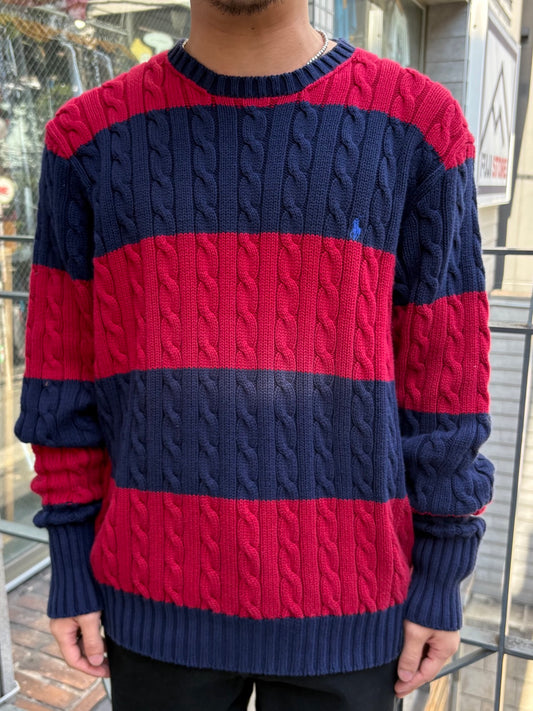 90's~00's「RALPH LAUREN」ワンポイントニット