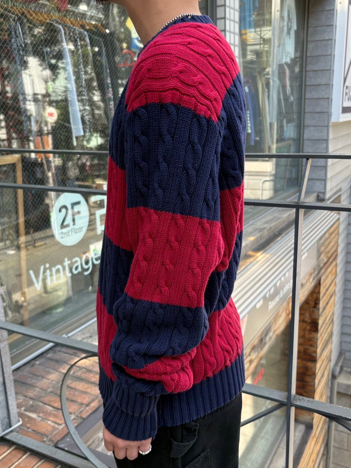 90's~00's「RALPH LAUREN」ワンポイントニット