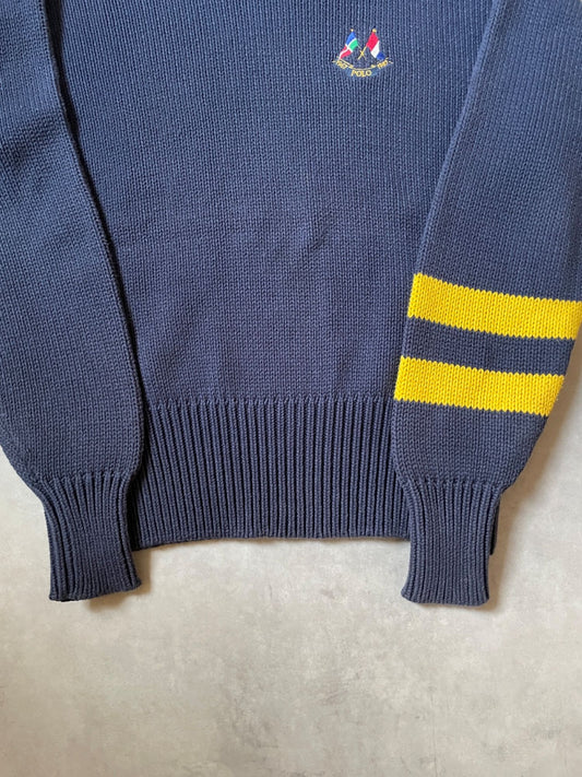 90’s RALPH LAUREN クルーネック コットンニット