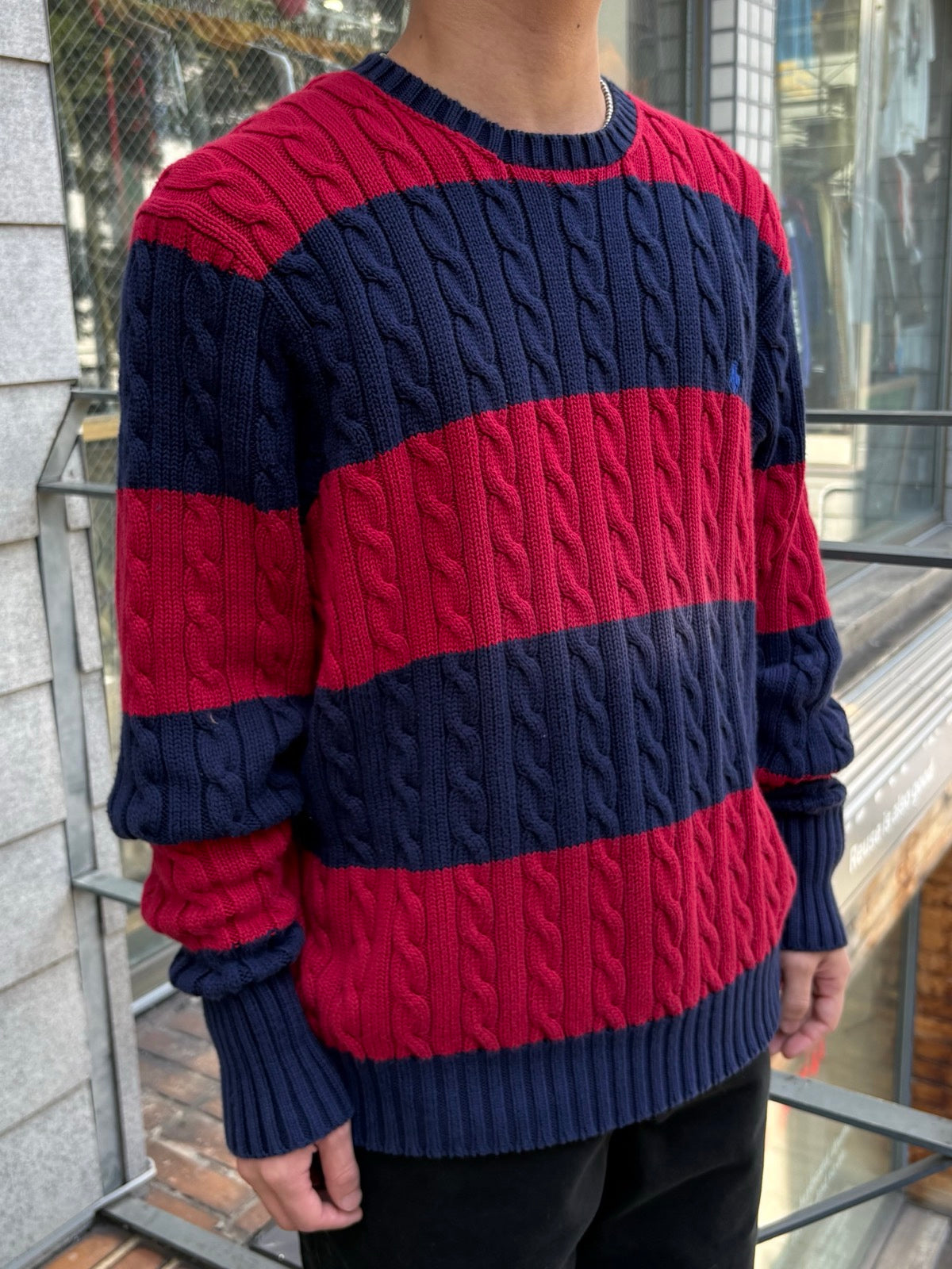 90's~00's「RALPH LAUREN」ワンポイントニット