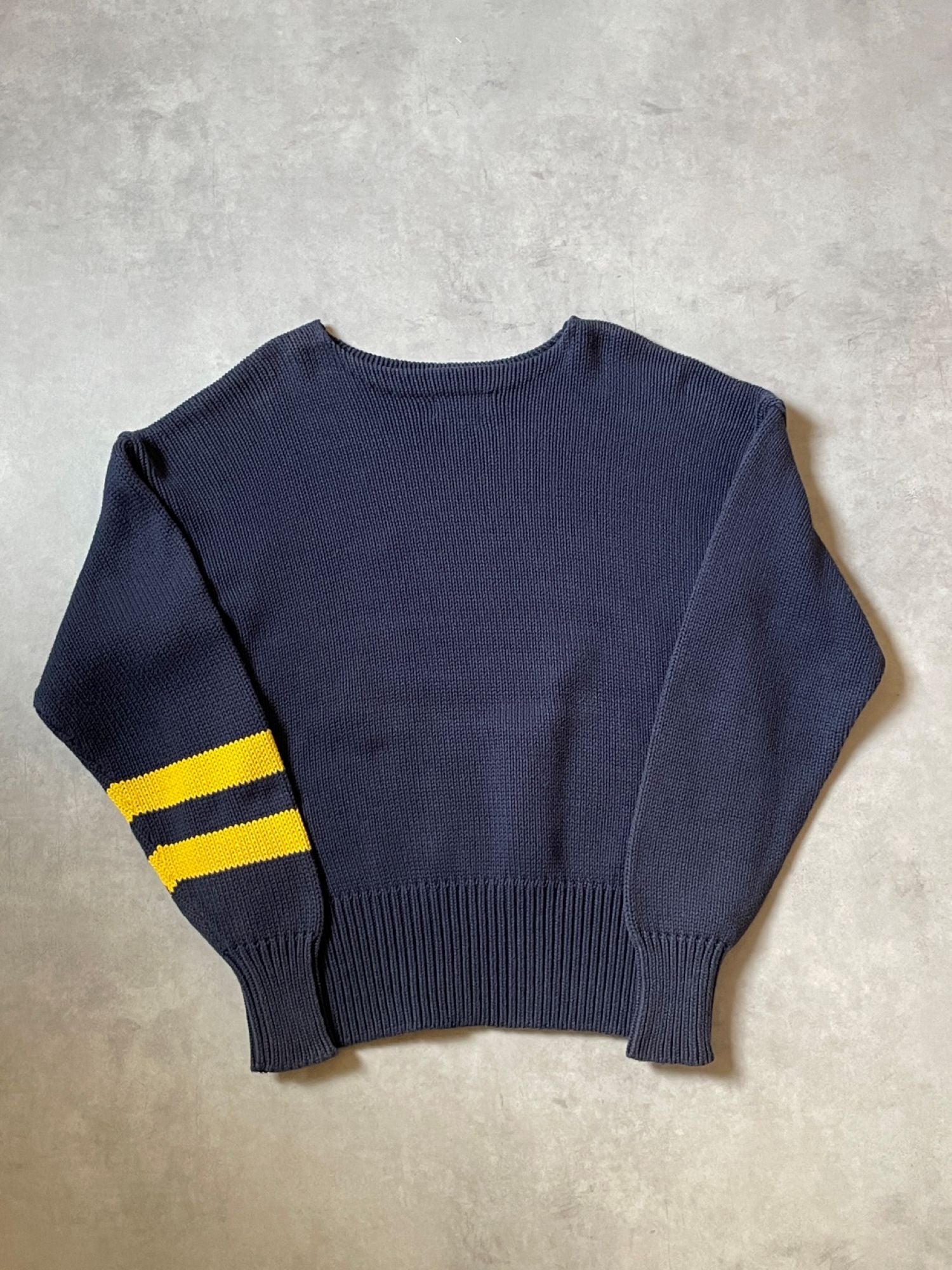 90’s RALPH LAUREN クルーネック コットンニット