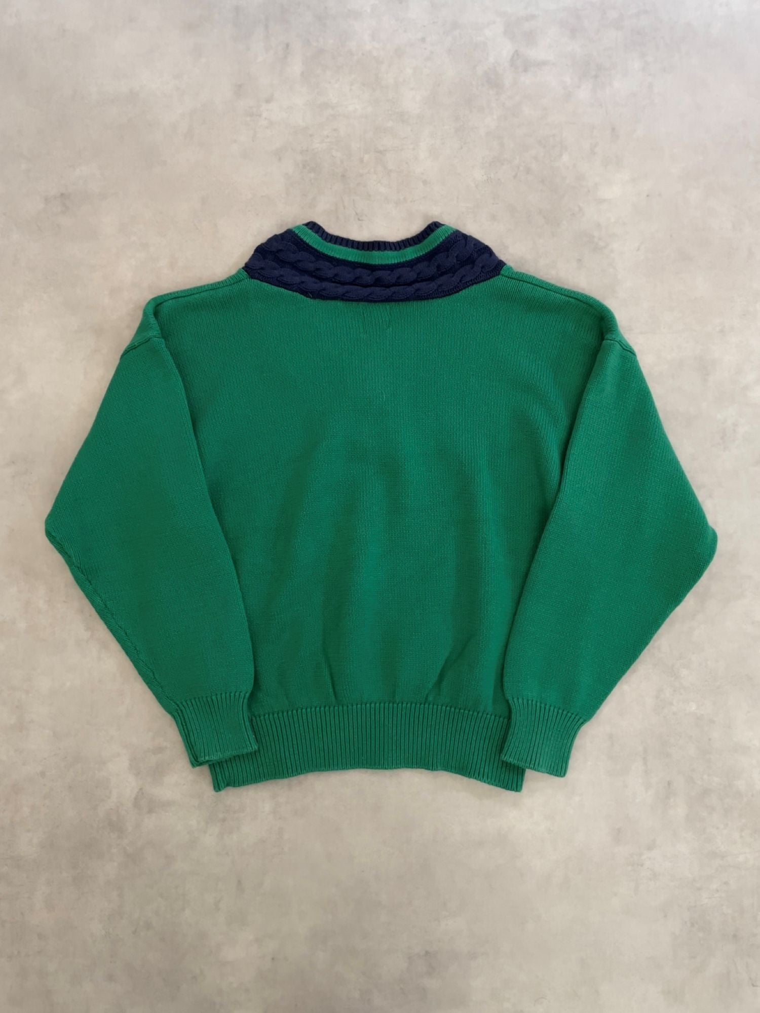 90's「OLD GAP」Vネック コットンニット