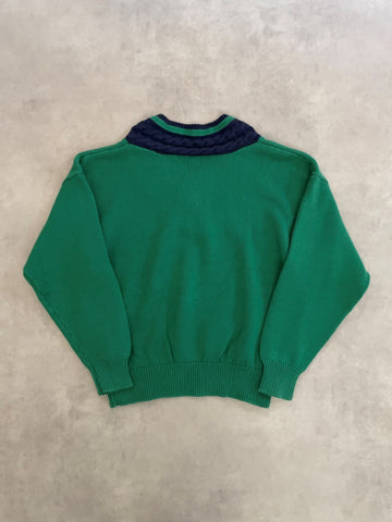 90's「OLD GAP」Vネック コットンニット