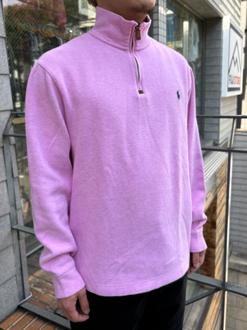 00's「RALPH LAUREN」ハーフジップニット