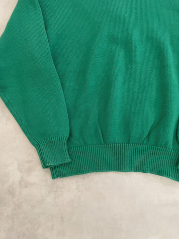 90's「OLD GAP」Vネック コットンニット