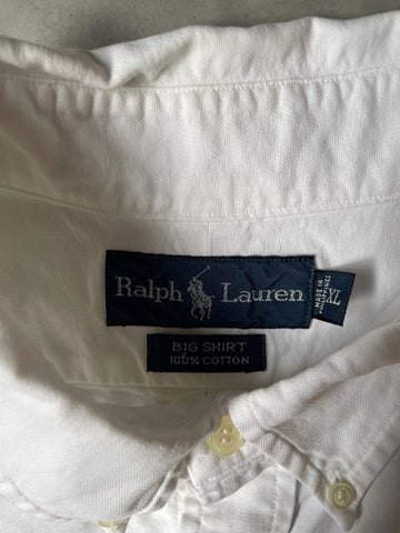 90’s RALPH LAUREN 「BIG SHIRT」ボタンダウン オックスフォードシャツ