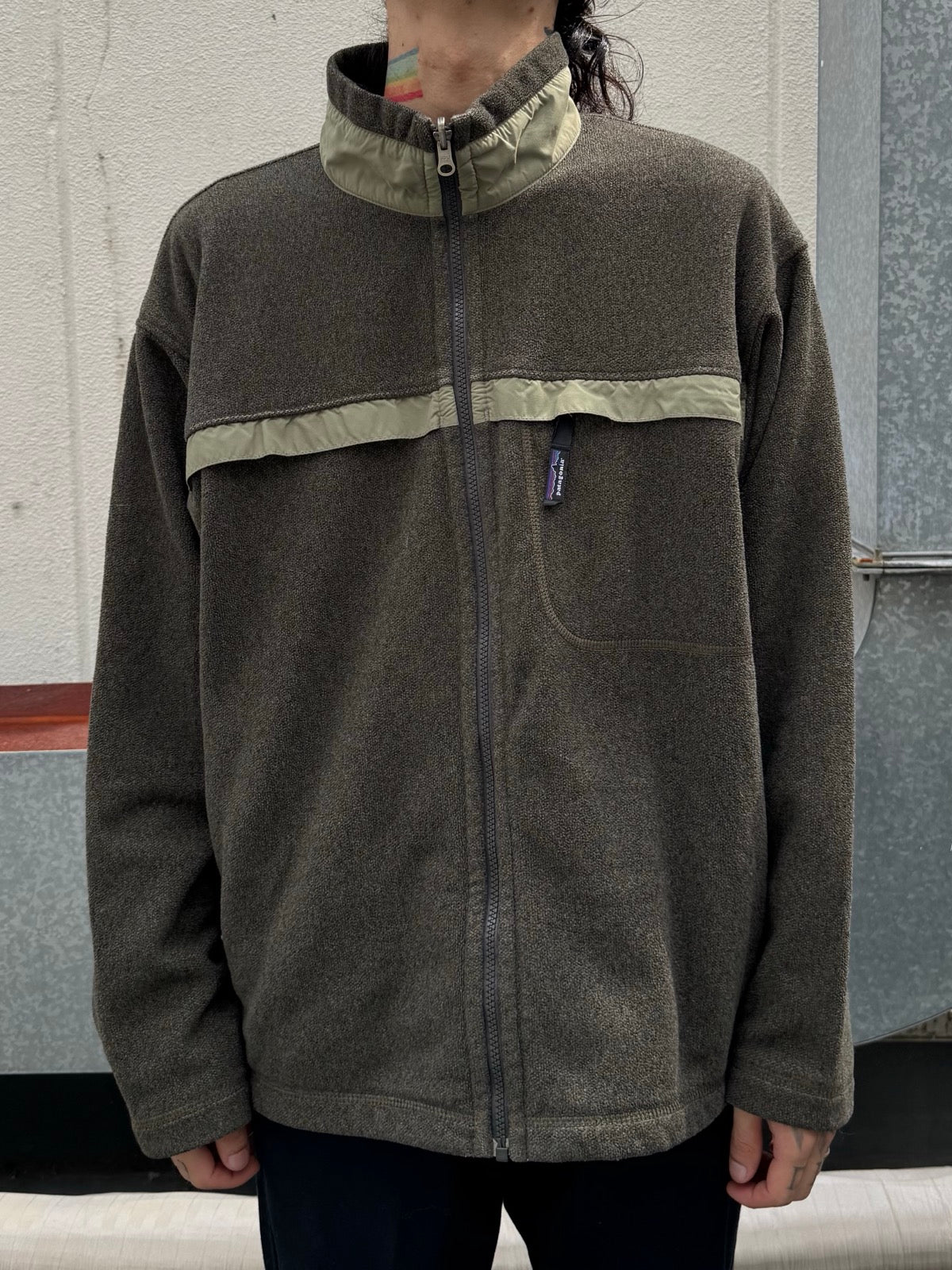 00's PATAGONIA 「BASIN JACKET」USA製　フリースジャケット