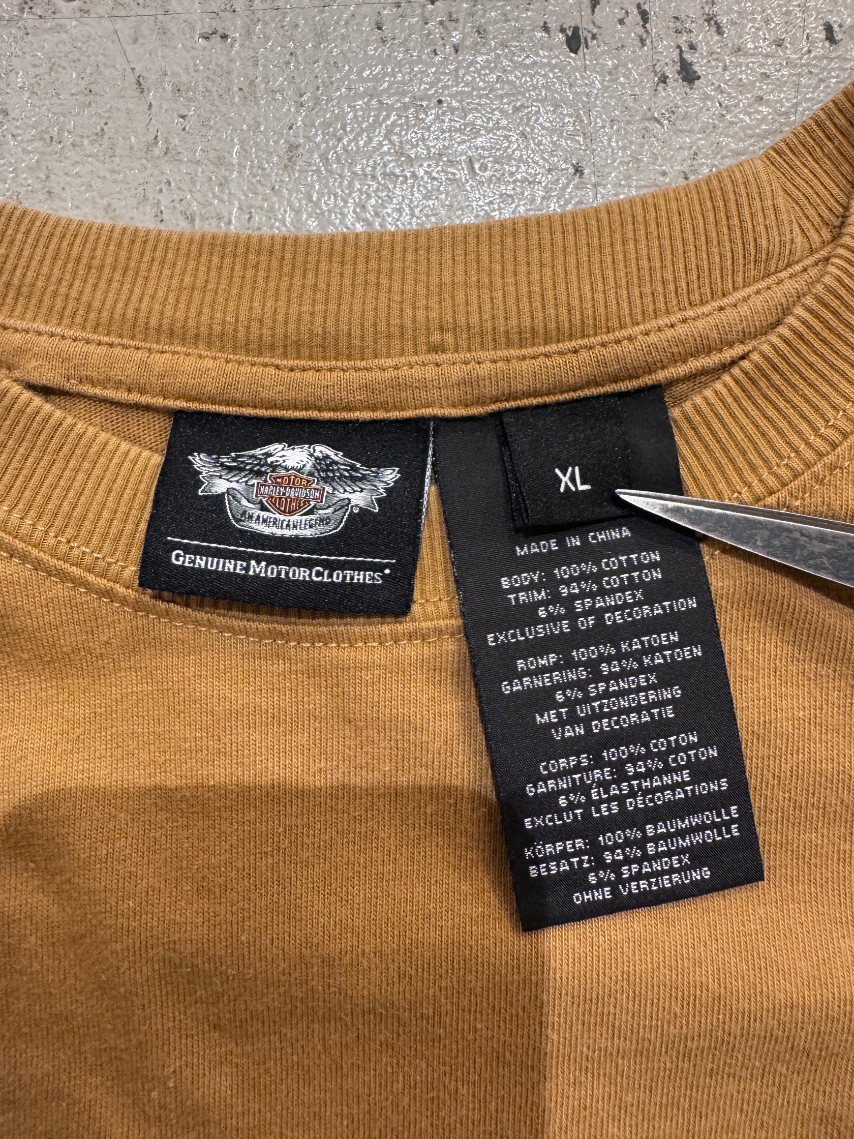 00's Harley Davidson 「110 YEARS OF GREAT」ハーレーTシャツ