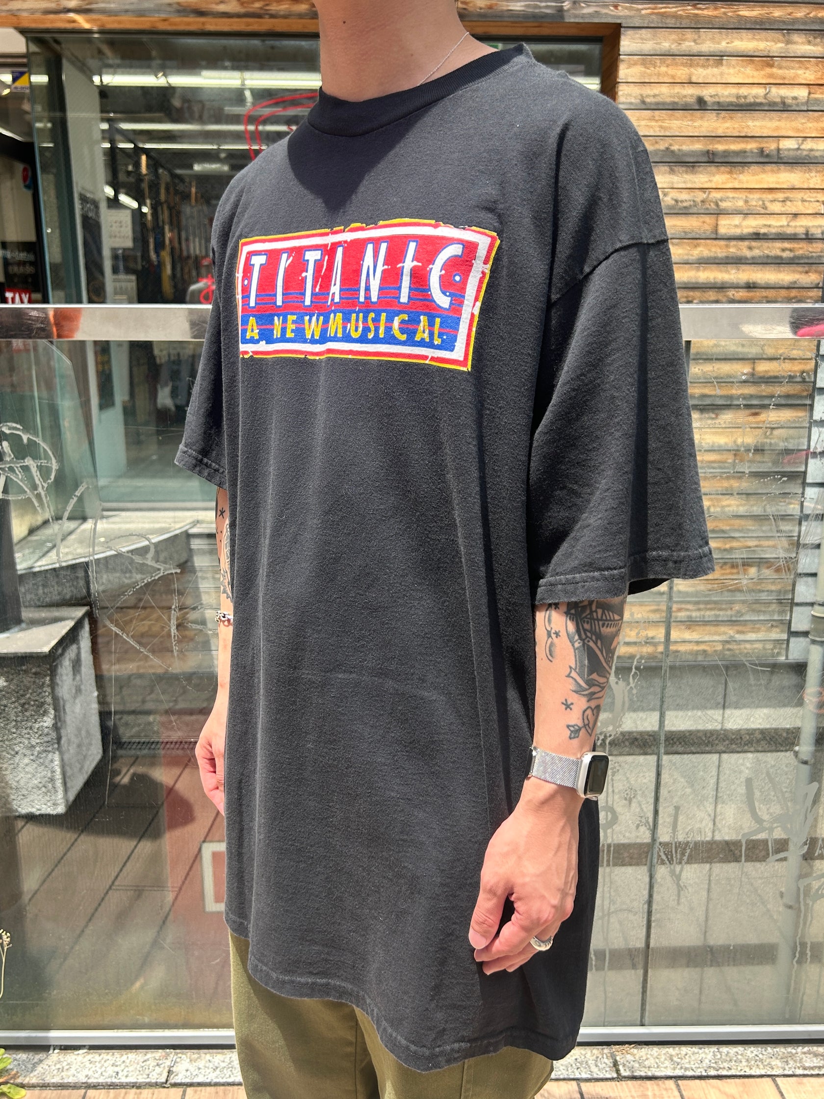 90's「TITANIC: A NEW MUSICAL」ミュージカル Tシャツ