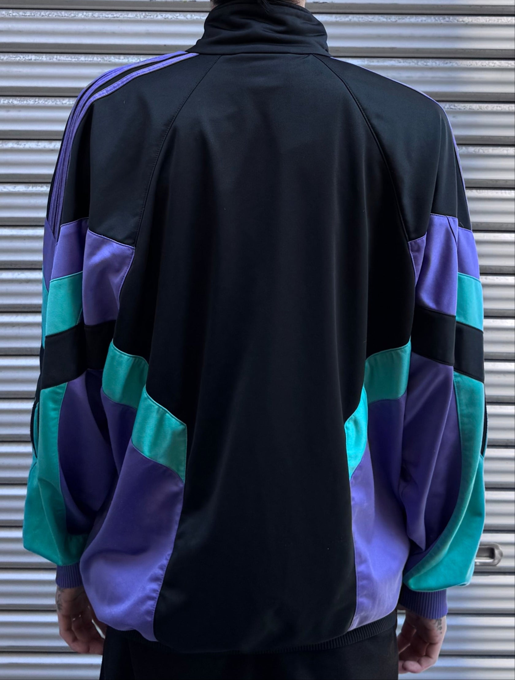 90's adidas「trefoil」トラックジャケット