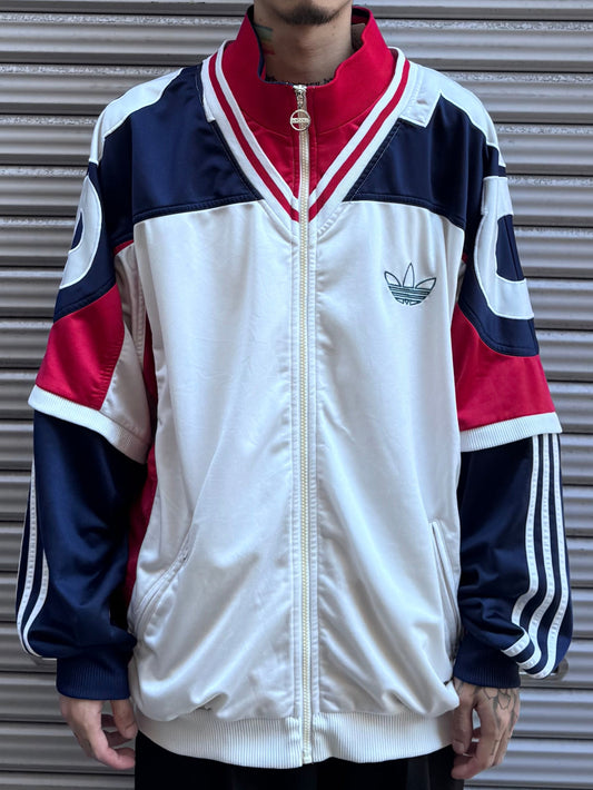 90's adidas「trefoil」トラックジャケット