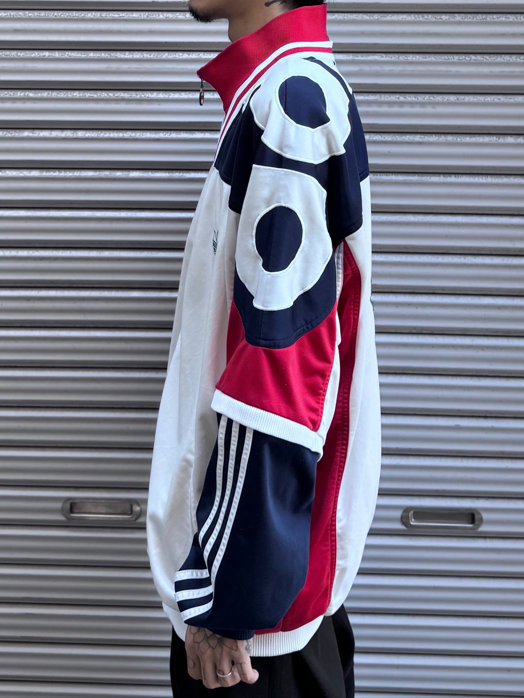 90's adidas「trefoil」トラックジャケット