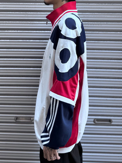 90's adidas「trefoil」トラックジャケット