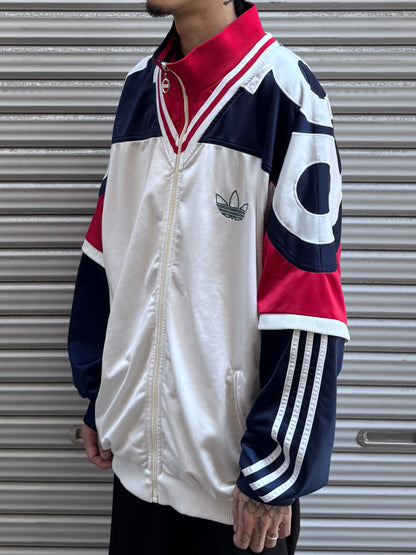 90's adidas「trefoil」トラックジャケット