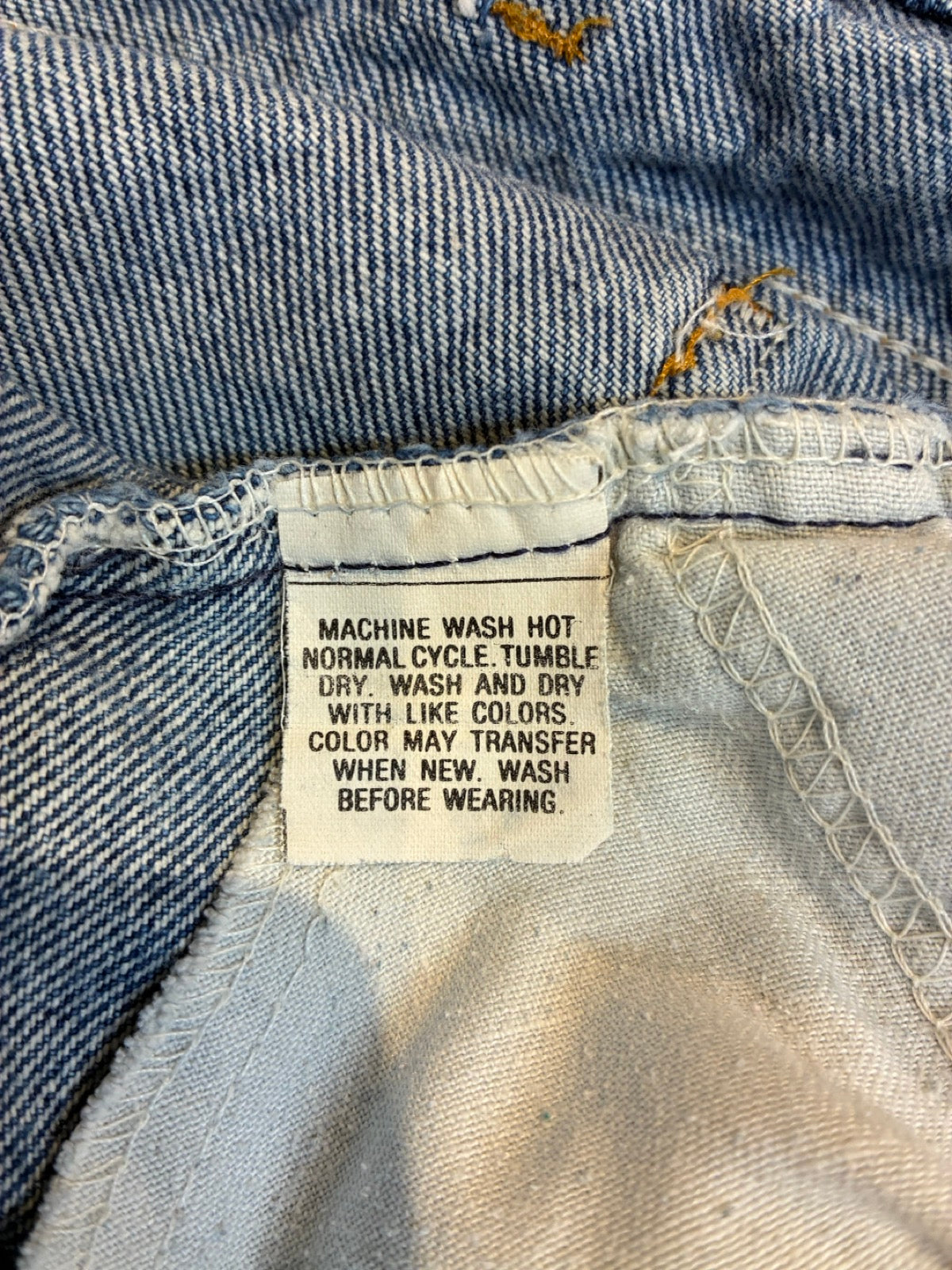 80's Levi’s Orange Tab「20517」ブーツカットデニムパンツ
