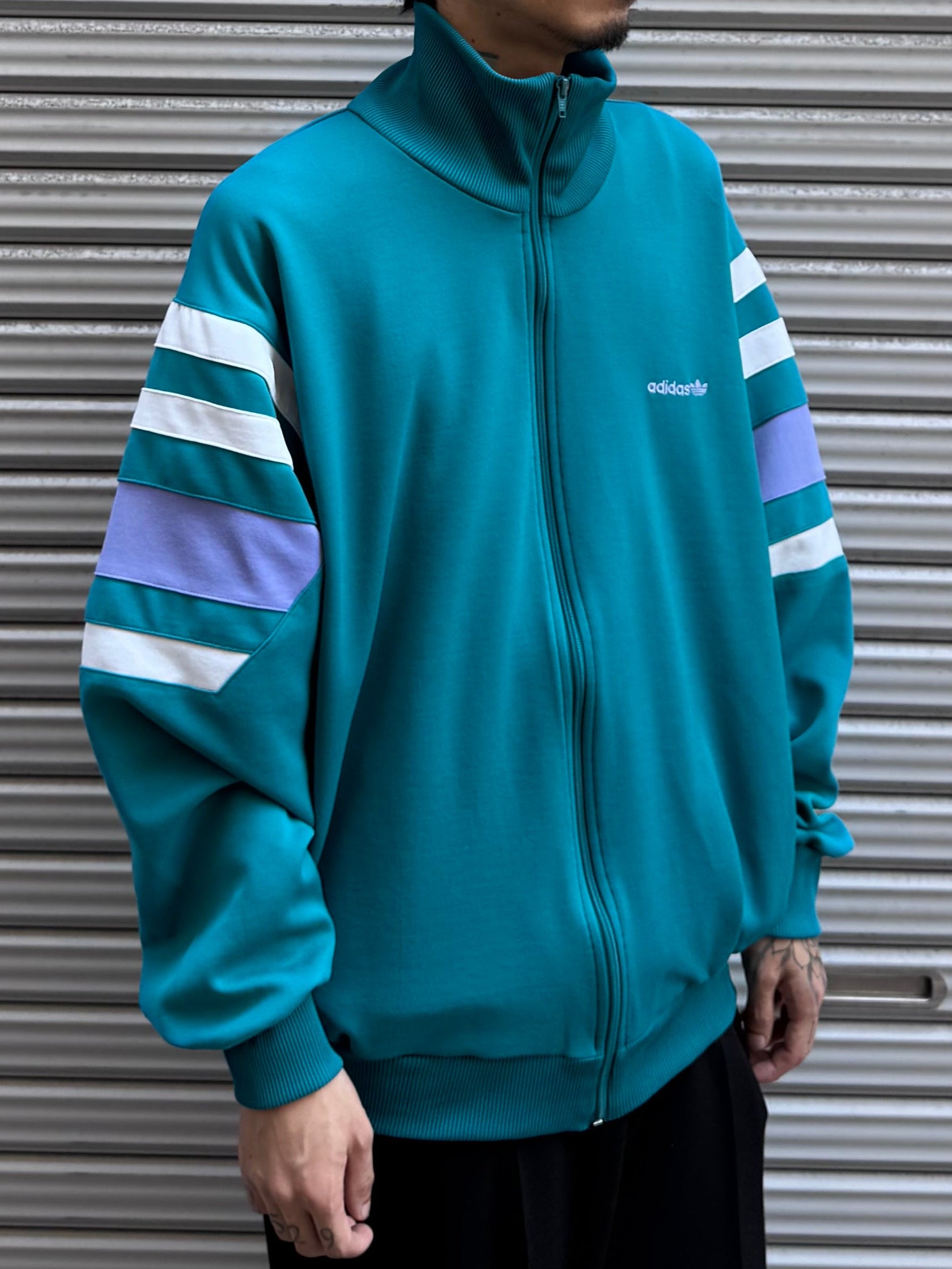 80's adidas「万国旗タグ」トラックジャケット