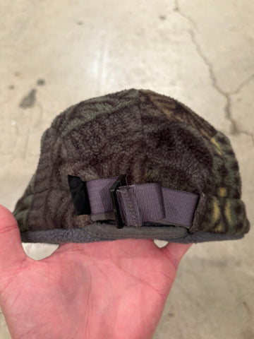 90's PATAGONIA「Winter Duckbill Cap」総柄 USA製 フリースキャップ