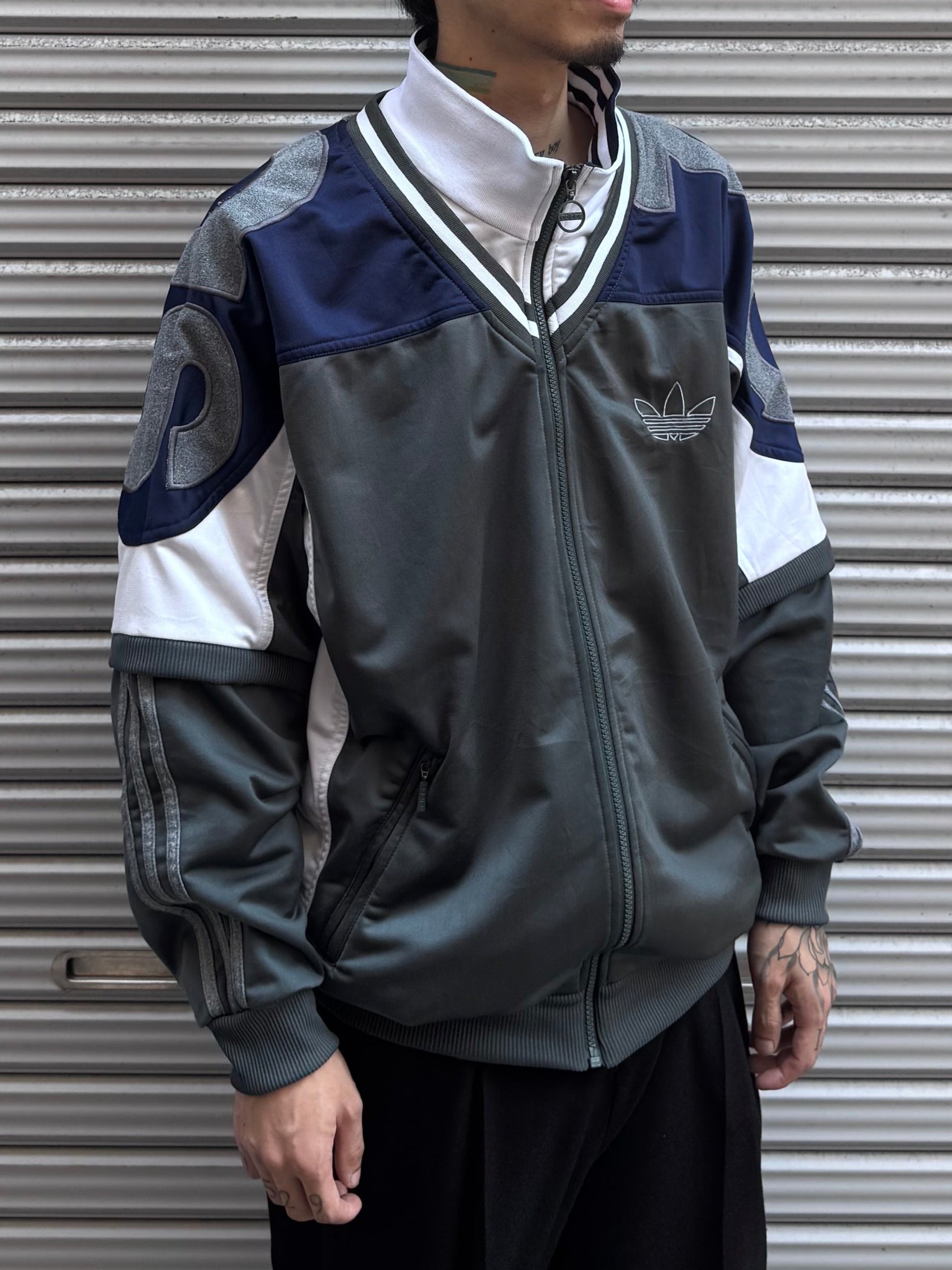 90's adidas「trefoil」トラックジャケット