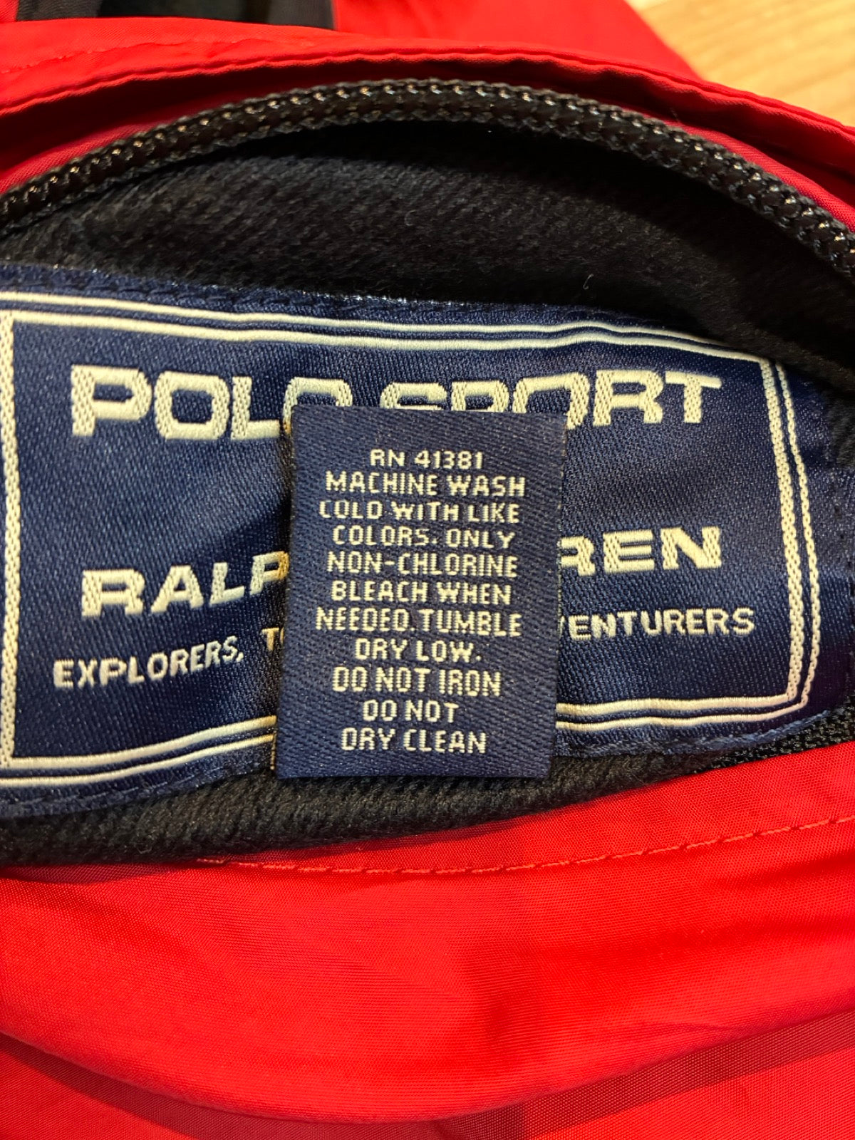 90's Polo Sport「POLATEC」リバーシブルベスト