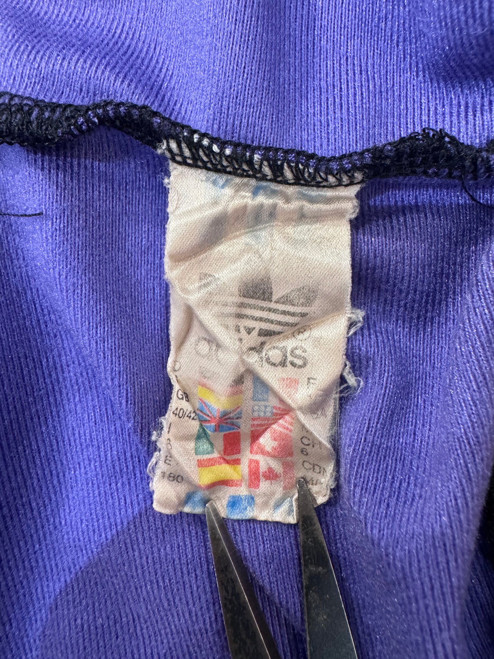 90's adidas「trefoil」トラックジャケット