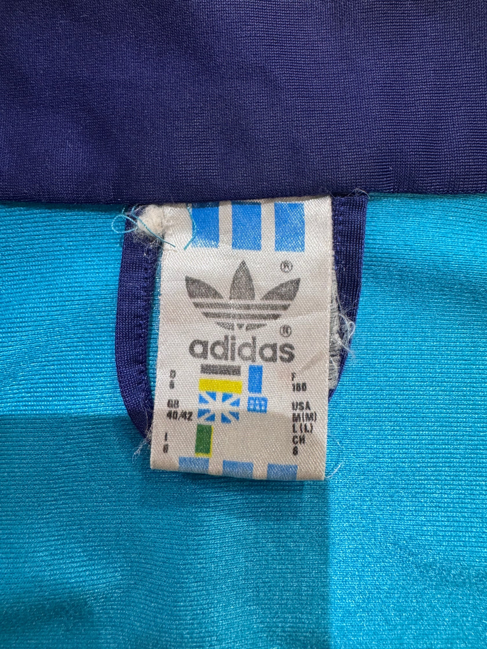 80's adidas「trefoil」トラックジャケット