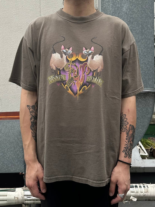 90's DISNEY 「SI＆AM」キャラクターTシャツ