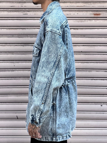 80's Levi's「chemical wash」デニムカバーオール