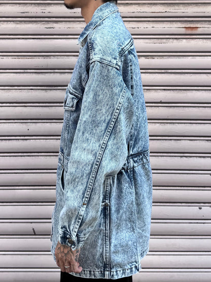 80's Levi's「chemical wash」デニムカバーオール
