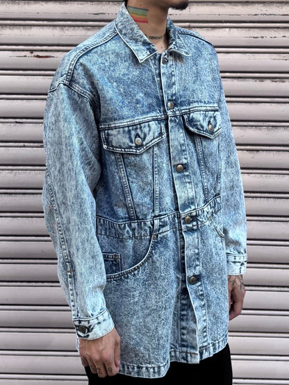 80's Levi's「chemical wash」デニムカバーオール