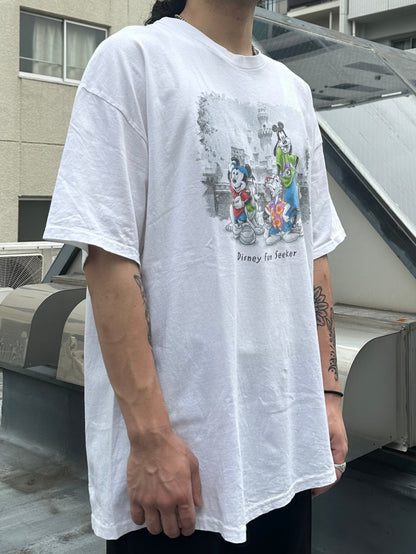 00'ｓ DISNEY 「FAN SEEKEY」 USA製 キャラクターTシャツ