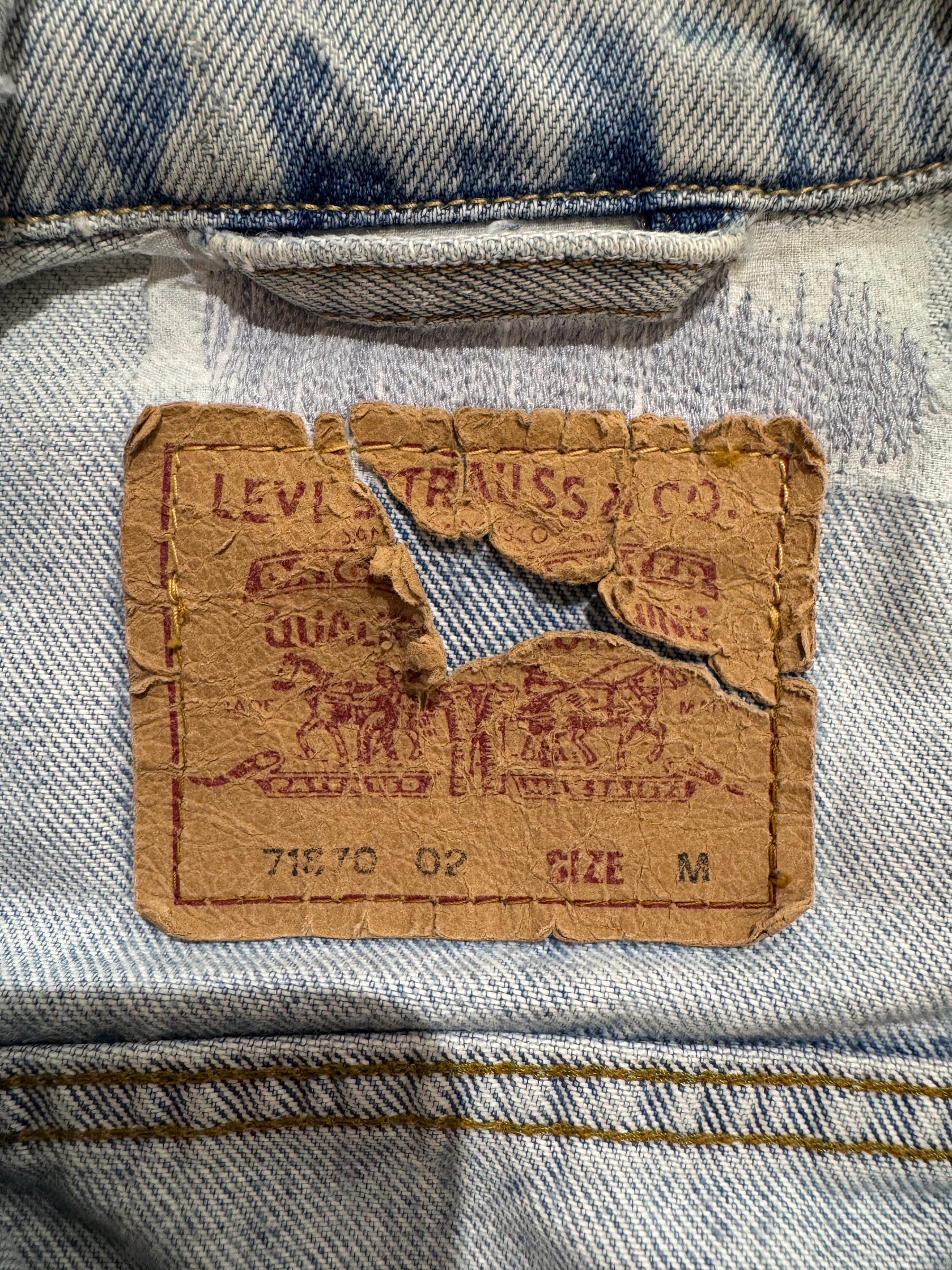 90's Levi's「71670 02」デニムジャケット