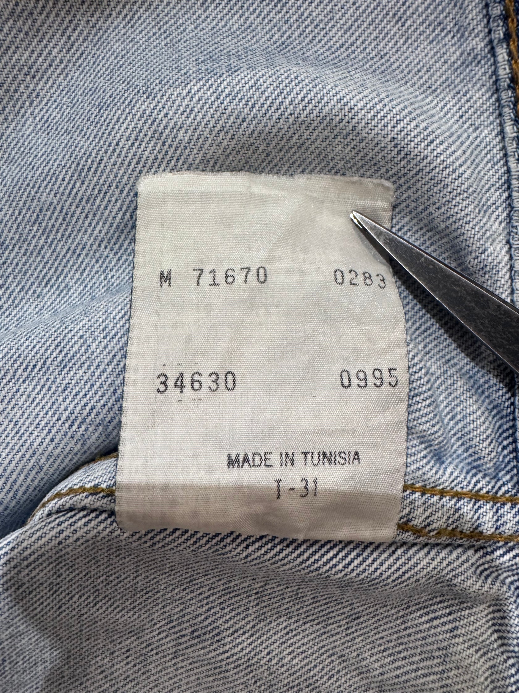 90's Levi's「71670 02」デニムジャケット