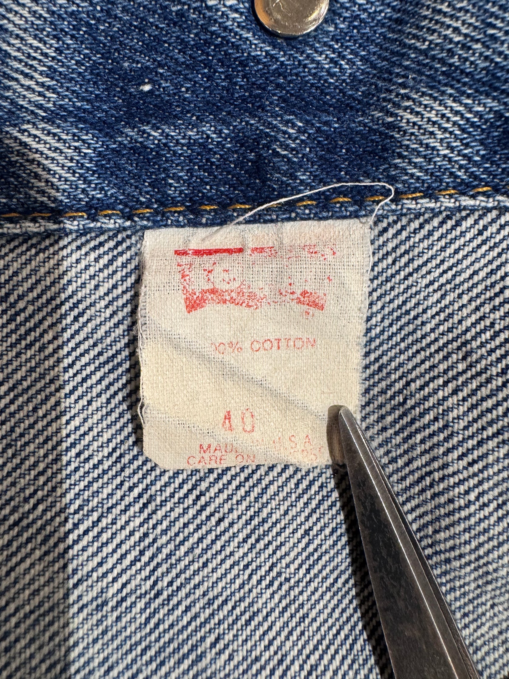 90’s Levi's「71506」USA製 デニムジャケット