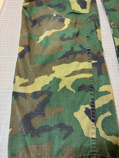 60's〜70's U.S.ARMY「woodland camo」USA製 カーゴパンツ