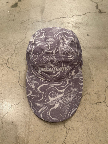 00's PATAGONIA「Bimini Stretch Fit Cap」トビウオ柄 キャップ